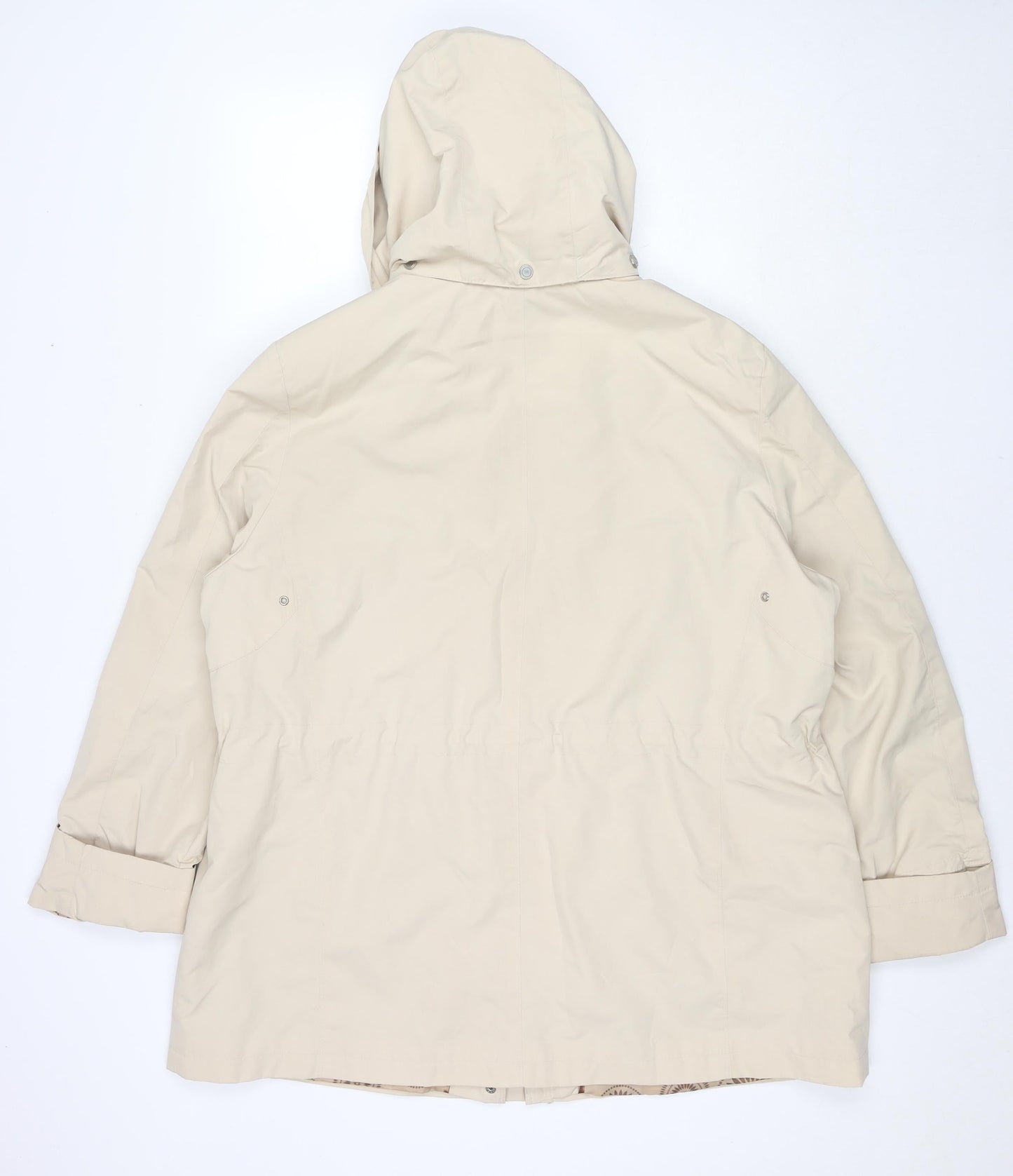 Womens UK Size XL Klass Beige Rain Coat