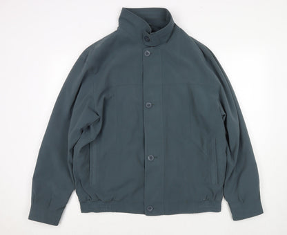 Mens UK Size L Classics Jakets Blue Bomber Jacket