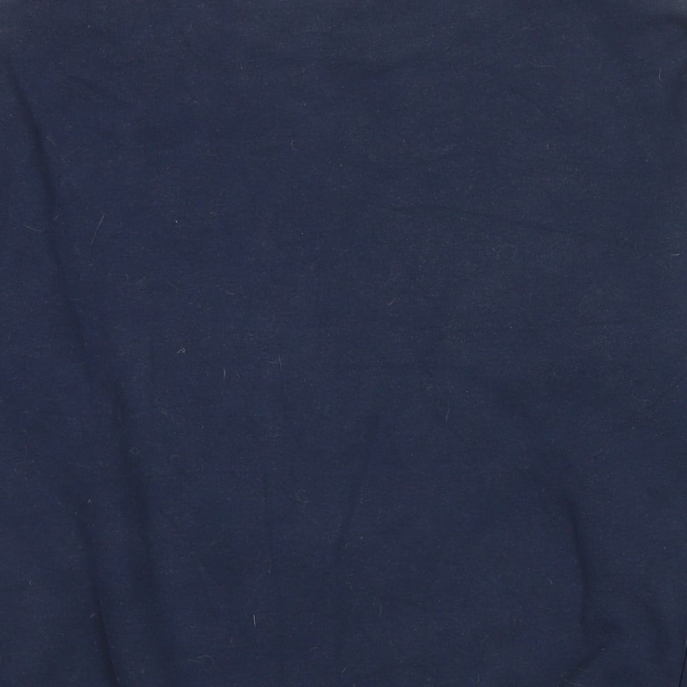 ellesse Womens Blue Cotton Pullover Sweatshirt Size 8 Pullover - Logo