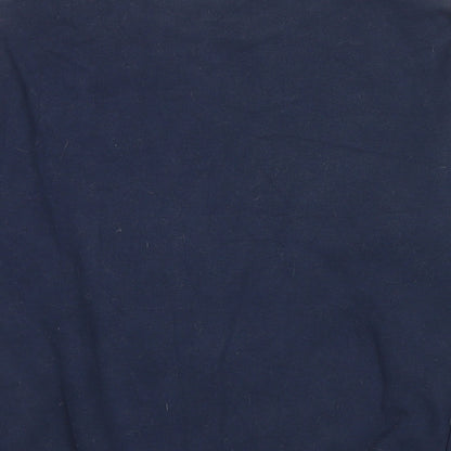 ellesse Womens Blue Cotton Pullover Sweatshirt Size 8 Pullover - Logo