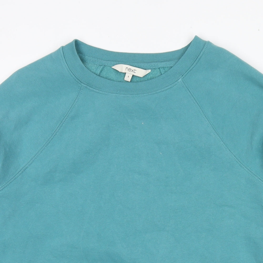 Mens UK Size S NEXT Blue Pullover Sweatshirt