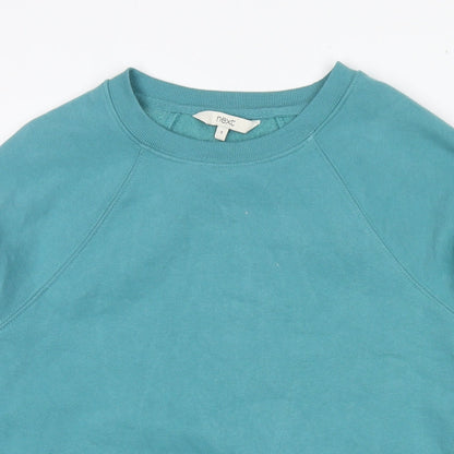 Mens UK Size S NEXT Blue Pullover Sweatshirt