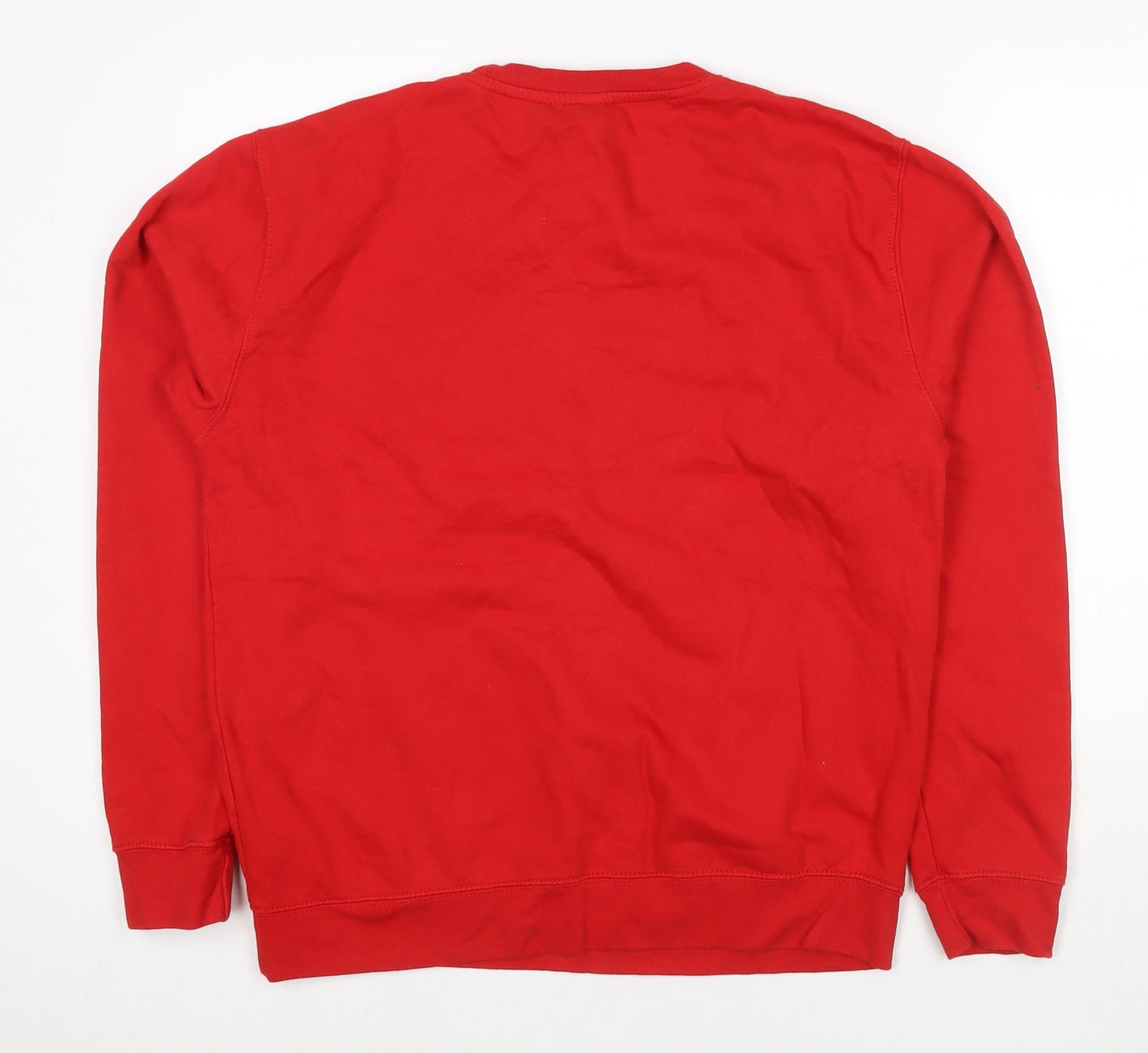 Last Christmas Womens Red Cotton Pullover Sweatshirt Size L Pullover - Last Christmas as a miss again