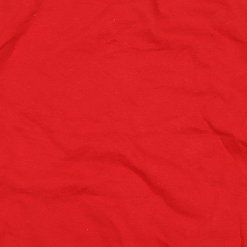 Last Christmas Womens Red Cotton Pullover Sweatshirt Size L Pullover - Last Christmas as a miss again