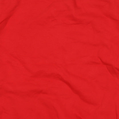 Last Christmas Womens Red Cotton Pullover Sweatshirt Size L Pullover - Last Christmas as a miss again