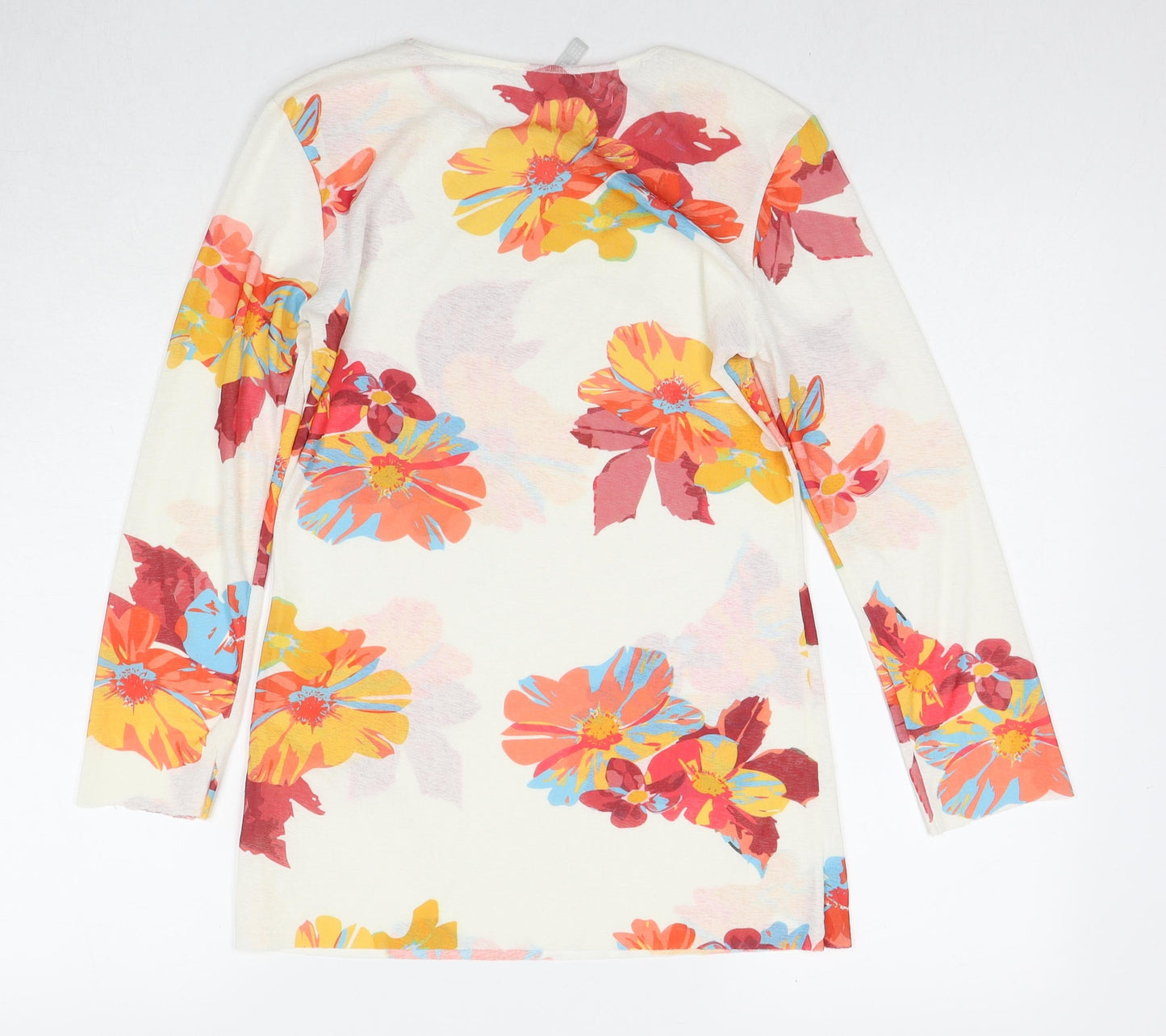 Womens UK Size M Zara Multicoloured Tunic Blouse