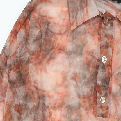 PRETTYLITTLETHING Womens Multicoloured Polyester Shirt Dress Size 16 Collared Button