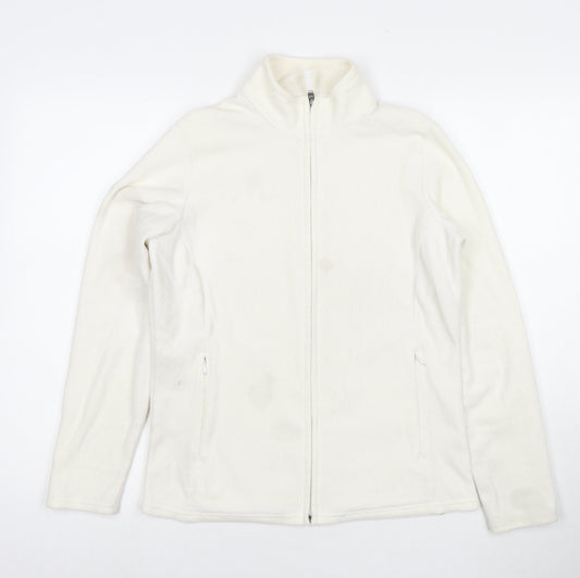 Womens UK Size 12 Marks and Spencer White Jacket