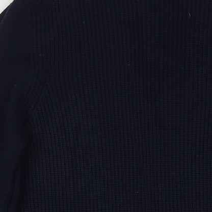Womens UK Size S Monsoon Blue Cardigan Jumper