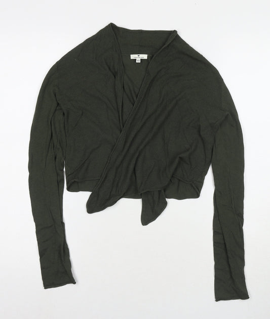 Womens UK Size XS TOM TAILOR Green Cardigan Jumper