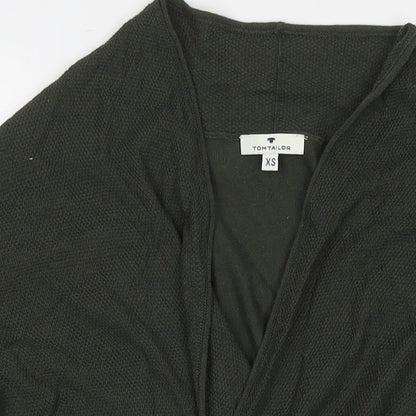 Womens UK Size XS TOM TAILOR Green Cardigan Jumper