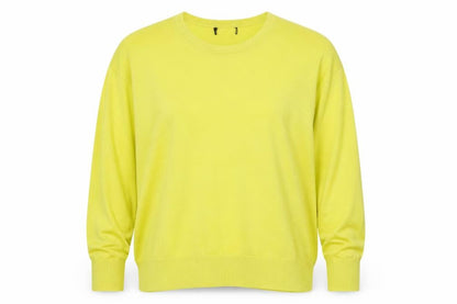Womens UK Size L New Look Yellow Pullover Jumper