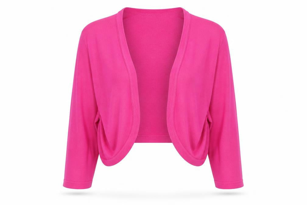 Womens UK Size L Lands' End Pink Cardigan Jumper