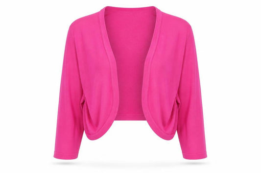 Womens UK Size L Lands' End Pink Cardigan Jumper