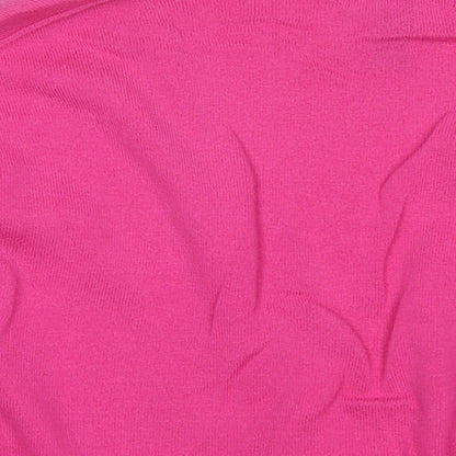Womens UK Size L Lands' End Pink Cardigan Jumper