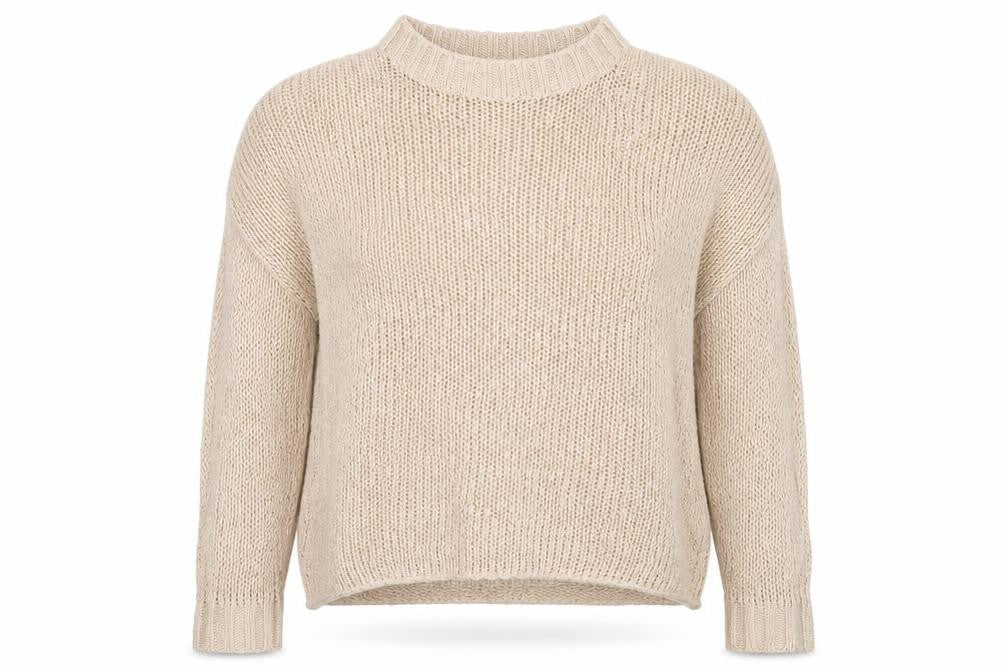 Womens UK Size S Sinsay Beige Pullover Jumper