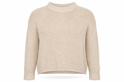 Womens UK Size S Sinsay Beige Pullover Jumper
