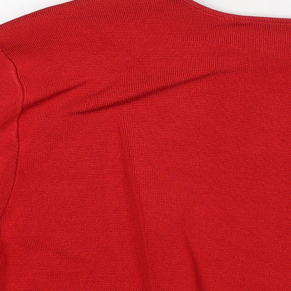 Womens UK Size 16 Phase Eight Red Cape Jumper