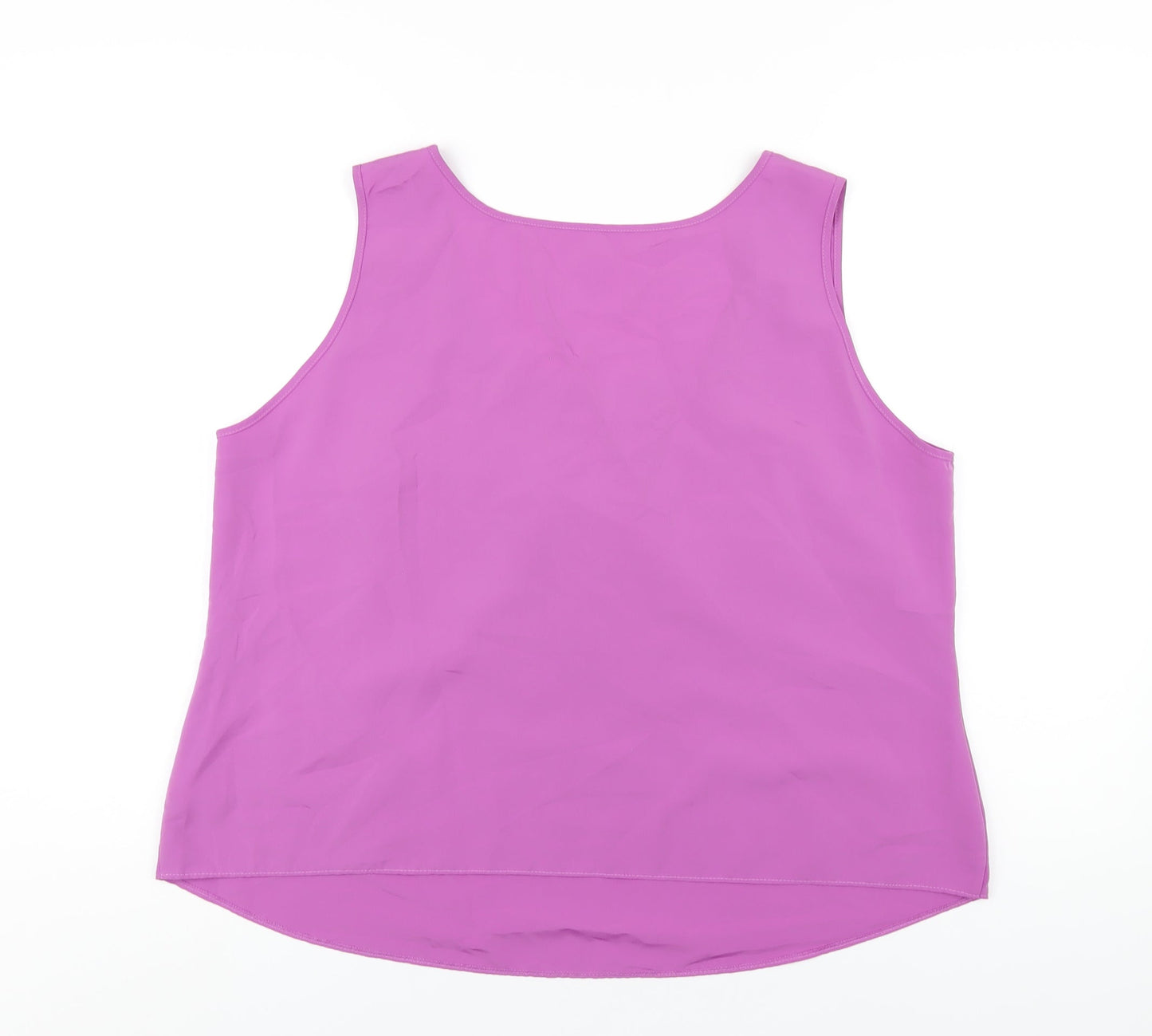 Womens UK Size 20 Marks and Spencer Purple Basic Tank