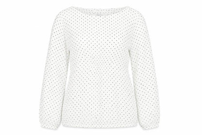 Womens UK Size L Gap White Basic Blouse