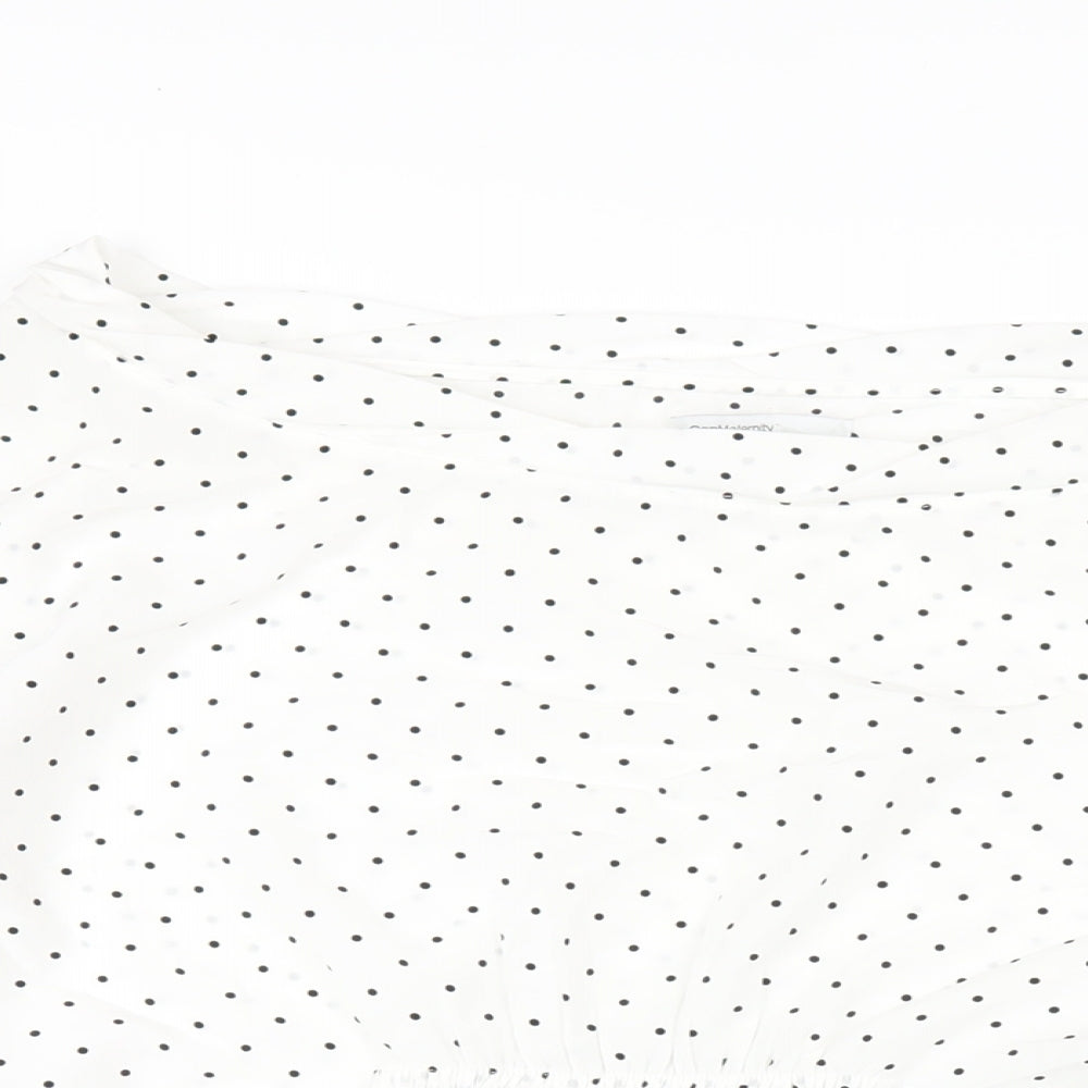 Womens UK Size L Gap White Basic Blouse