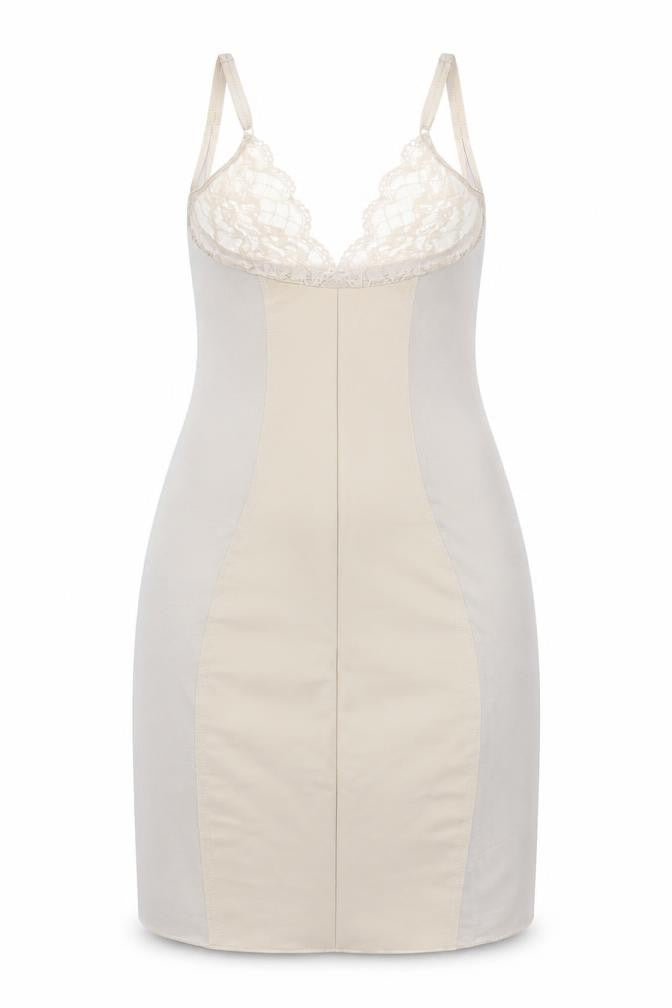 Marks and Spencer Womens Beige Solid Polyamide Cami Dress Size 14