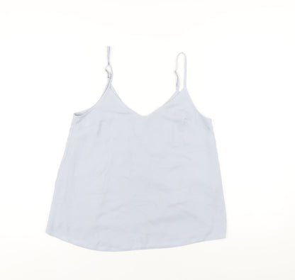 Womens UK Size 8 ASOS Blue Camisole T-Shirt