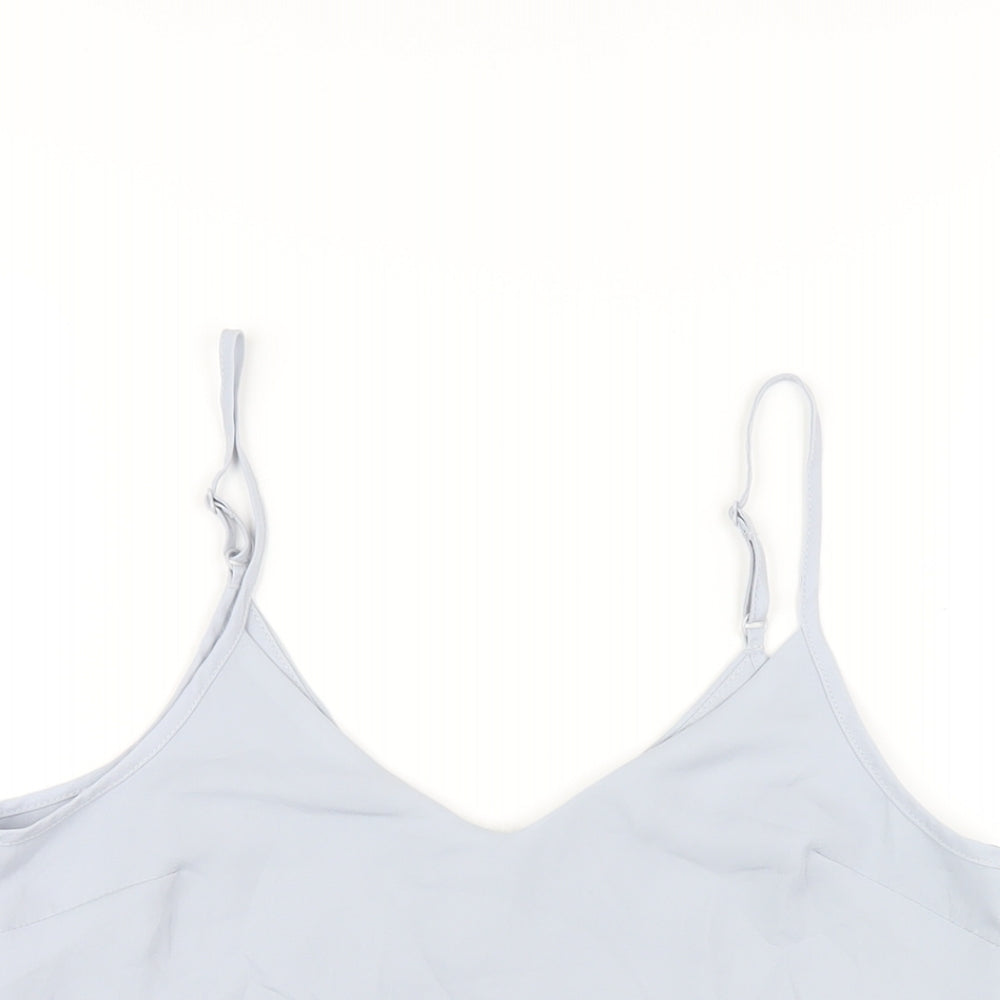 Womens UK Size 8 ASOS Blue Camisole T-Shirt