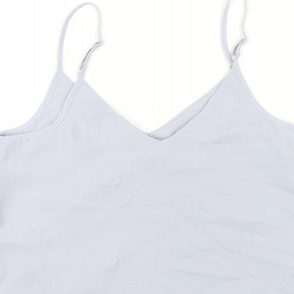 Womens UK Size 8 ASOS Blue Camisole T-Shirt