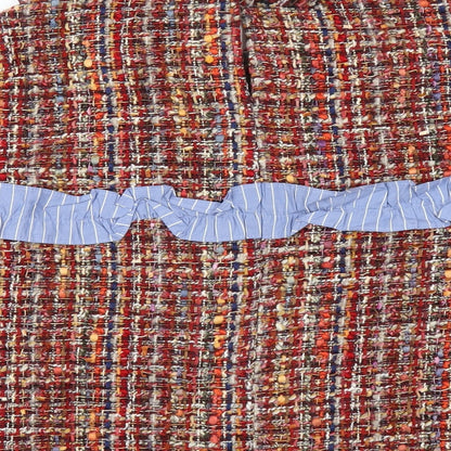 Womens UK Size M Zara Multicoloured Basic T-Shirt
