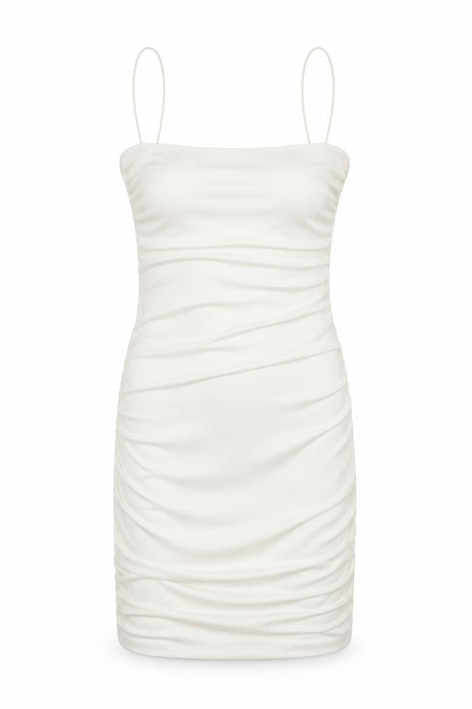 Oh Polly Womens White Polyester Bodycon Size 10 Round Neck Pullover