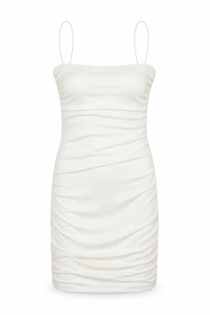 Oh Polly Womens White Polyester Bodycon Size 10 Round Neck Pullover