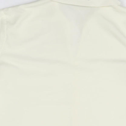 Womens UK Size 14 AMARANTO Ivory Basic Blouse