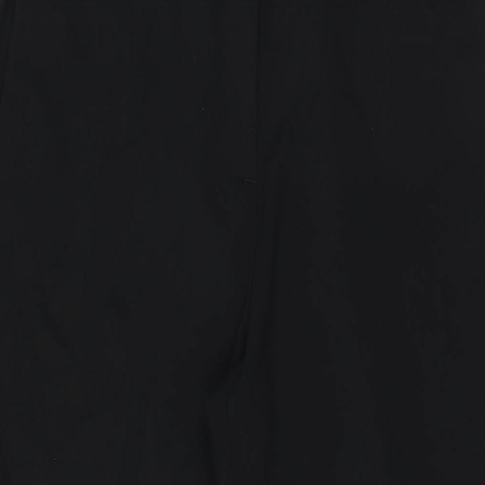 Womens UK Size 12 Marks and Spencer Regular Fit  Black Trousers