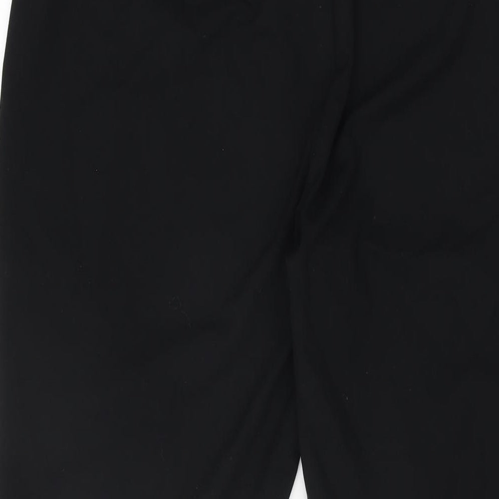 Womens UK Size 12 Marks and Spencer Regular Fit  Black Trousers