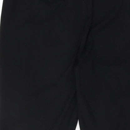 Womens UK Size 12 Marks and Spencer Regular Fit  Black Trousers