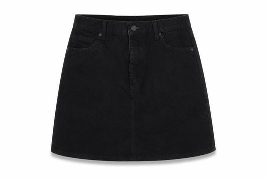 Womens UK Size 27 in Uniqlo A-Line Denim Skirt