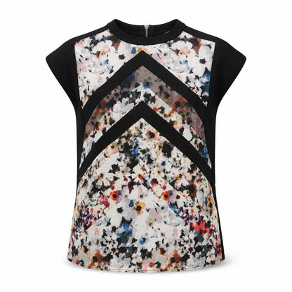 Womens UK Size S Zara Black Basic Blouse
