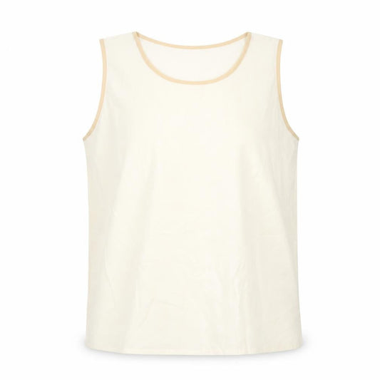 Womens UK Size 14 Gelco Ivory Basic T-Shirt
