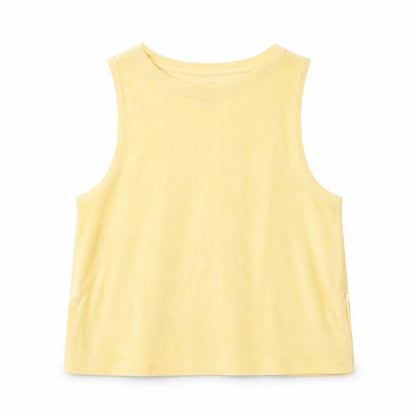Womens UK Size S H&M Yellow Basic T-Shirt