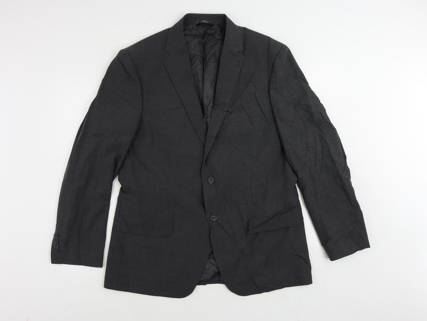 Mens UK Size 42 Marks and Spencer Regular Grey Suit Jacket