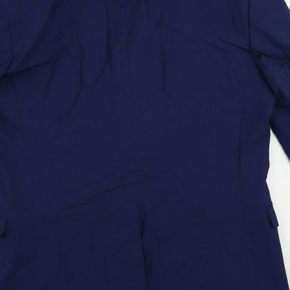 Mens UK Size 40 Marks and Spencer Regular Blue Suit Jacket