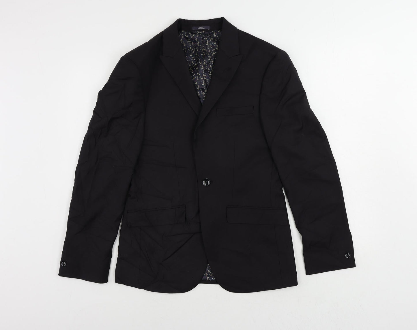 Mens UK Size 34 Marks and Spencer Regular Purple Suit Jacket