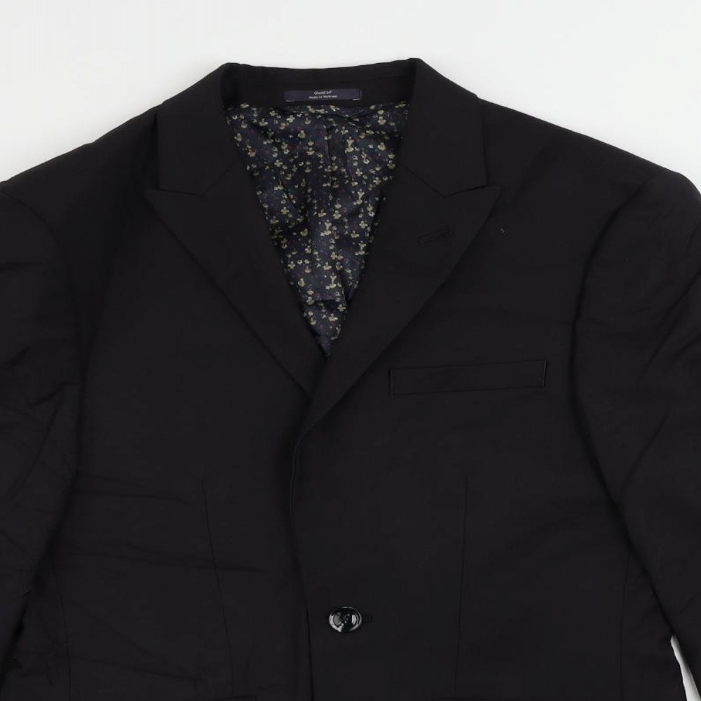 Mens UK Size 34 Marks and Spencer Regular Purple Suit Jacket