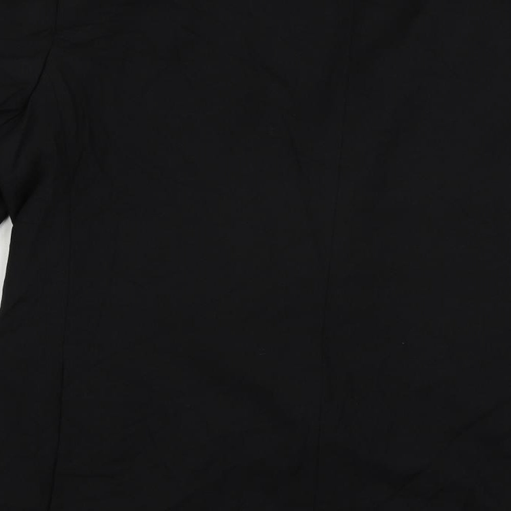 Mens UK Size 44 Marks and Spencer Regular Black Suit Tuxedo