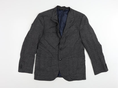 Mens UK Size 40 Marks and Spencer Regular Grey Suit Jacket