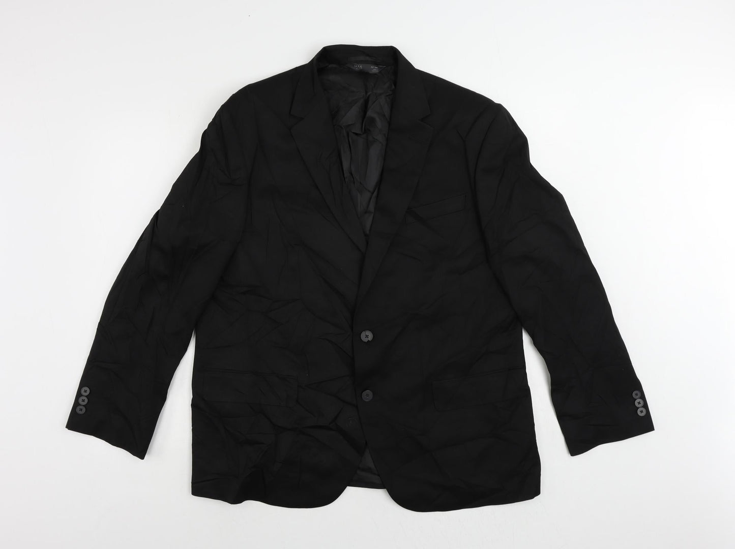 Mens UK Size 44 Marks and Spencer Regular Black Suit Jacket