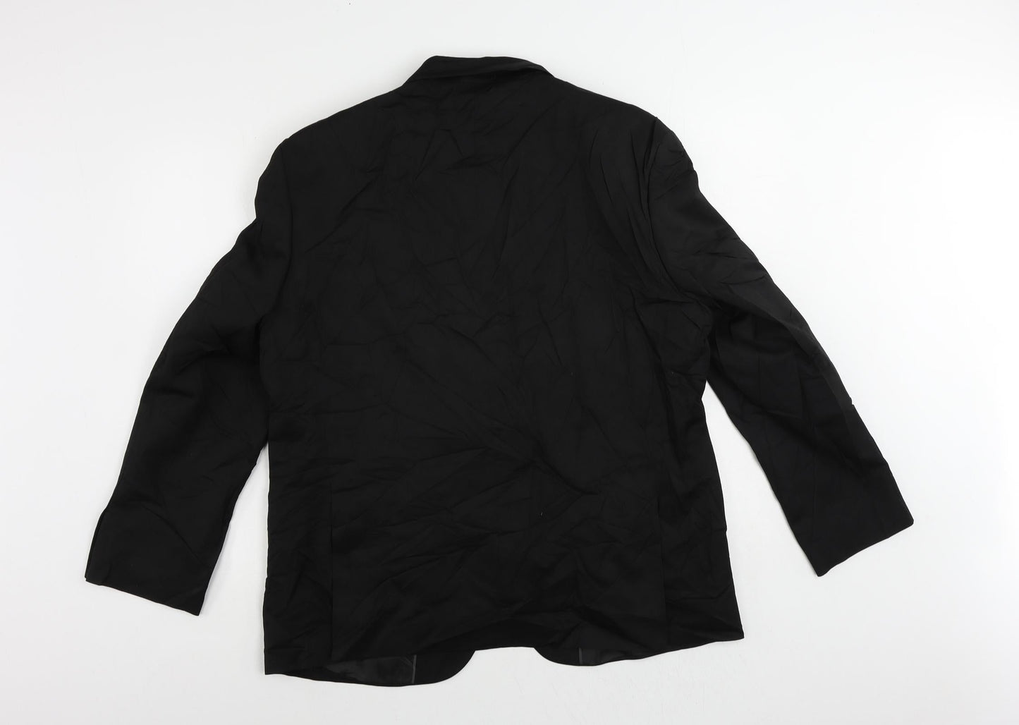 Mens UK Size 44 Marks and Spencer Regular Black Suit Jacket