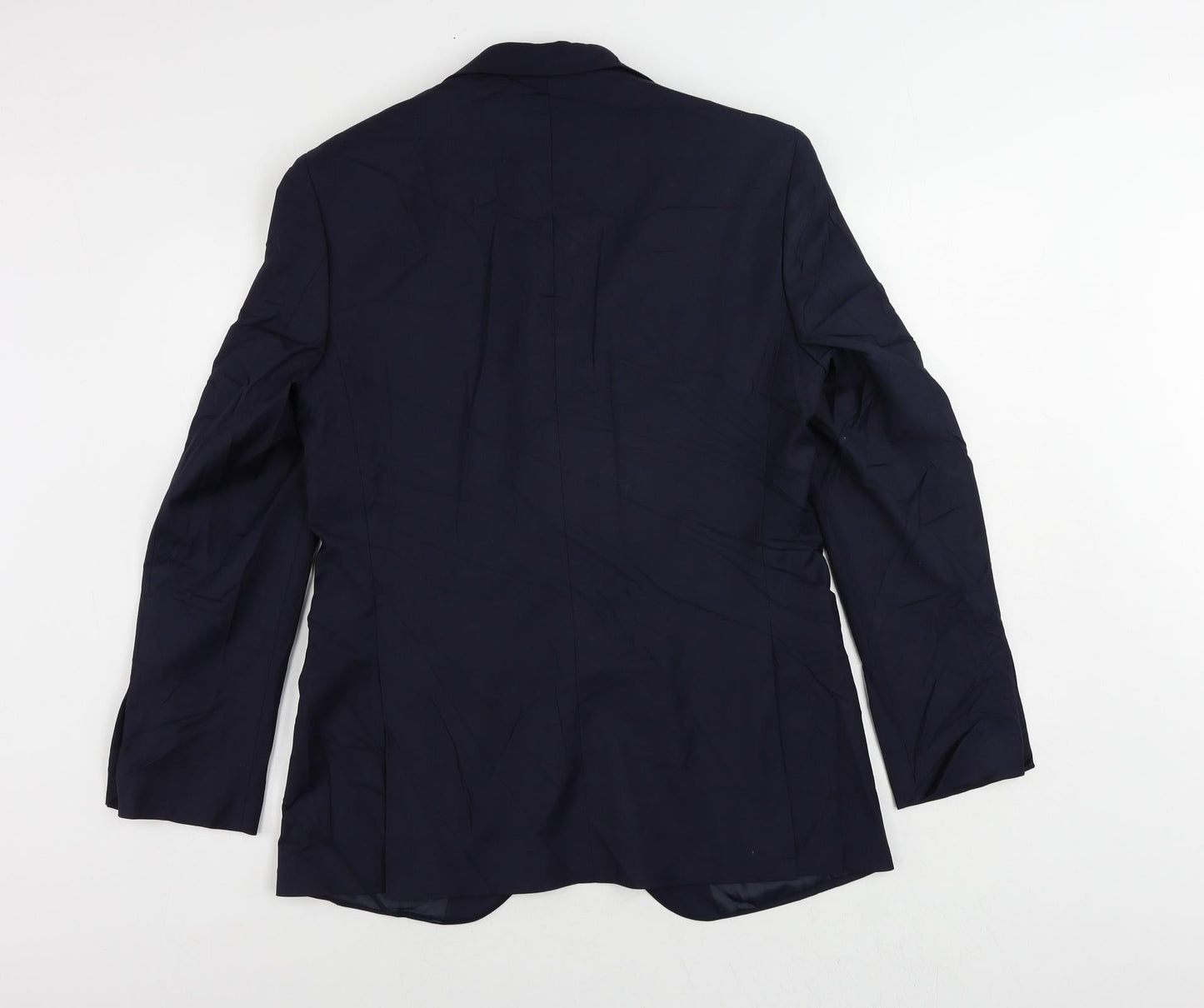 Mens UK Size 40 Marks and Spencer Regular Blue Suit Jacket