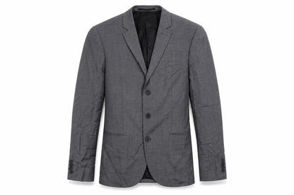 Mens UK Size 36 Topman Regular Grey Suit Jacket